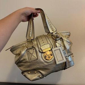 COPY - Dolce & Gabbana Vintage Metallic Gold Shoulder Bag Y2K